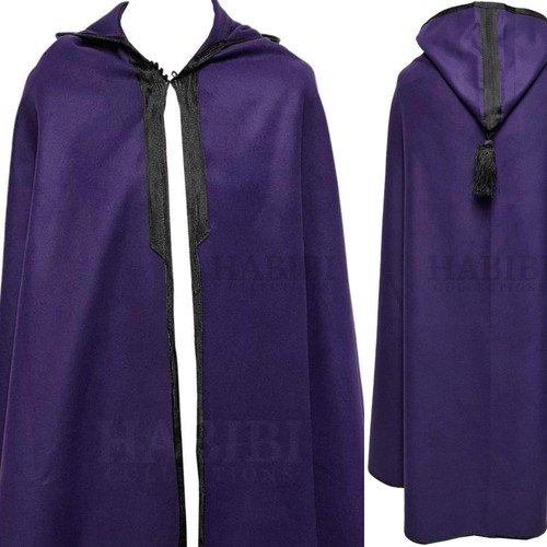 Marocain djellaba cape violet - marocain,