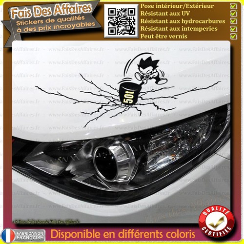 Stickers autocollant humour - autocollant,