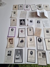 lot De 61 images mortuaires