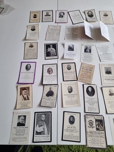 Lot images mortuaires - images,