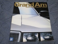 Catalogue Pontiac Grand Damme publié en juin 1988