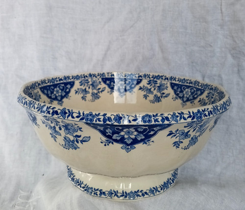 Rare grand saladier - , gien