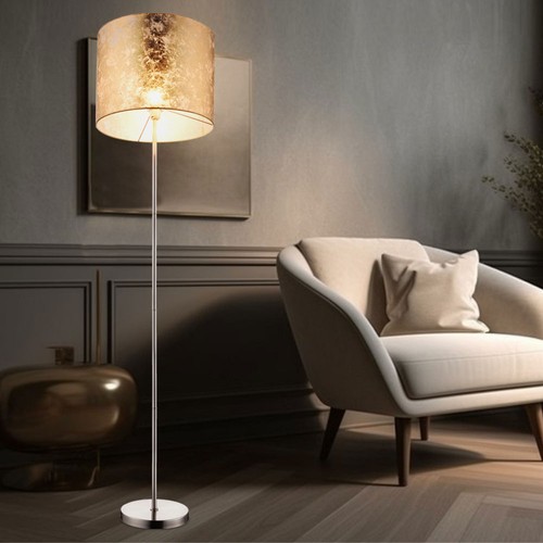 Lampadaire salon métal - lampadaire,