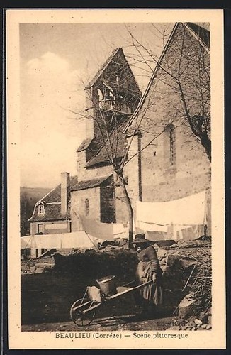 Cpa beaulieu corrèze scène - /corrèze,,