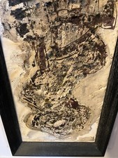 old african painting by the painter Adingra