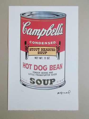 Serigraphie andy warhol - serigraphie,