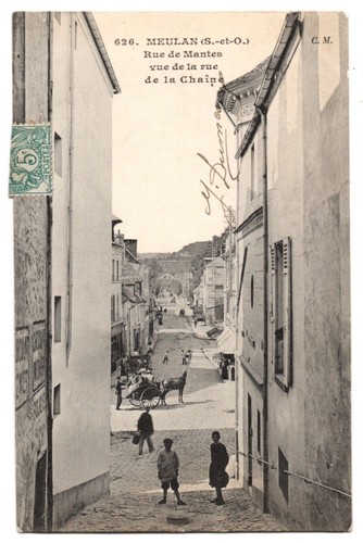 Cpa meulan - -, (yvelines)