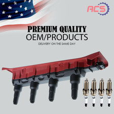 High Performance OEM Ignition Coil & Spark Plug for Saab 900 9-3 55561132 UF422