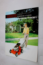 Prospectus Tracteur KUBOTA Motoculteur Tondeuse W5021 Trattore Brochure Prospekt
