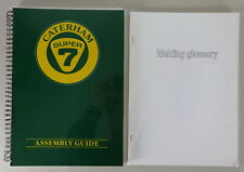 Caterham / Lotus Super 7 / Superlight / Clubsport K-Series Manual Workshop