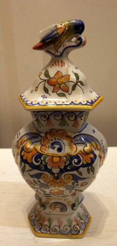 Petit pot faïence décor - petit, faïence,