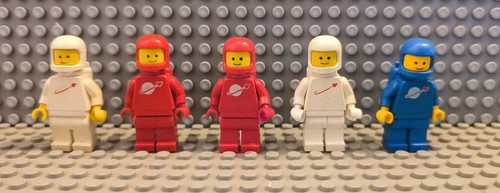 Lot minifigures lego space - minifigures,