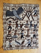 petite tenture Pérou scène