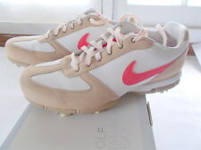 Nike Golf Shoes Women's Sz 9M SP5 111 Chaussures Performance Beige Wht