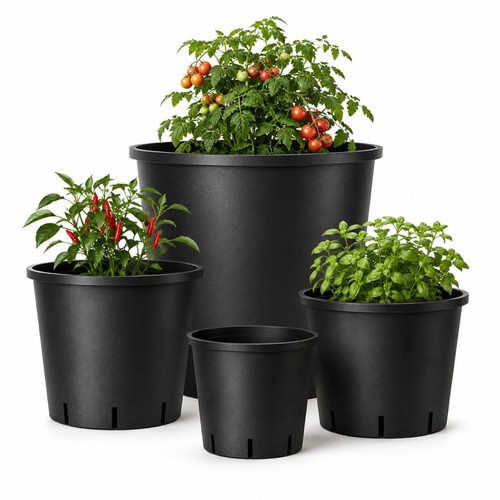 Pot fleurs rond - pot,