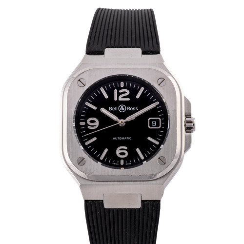 Bell ross black steel br05 - ross,