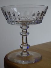 VAL ST LAMBERT 1 ANCIENNE COUPE A CHAMPAGNE CRISTAL MODELE TAILLE ESNEUX