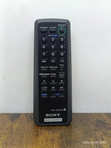 Sony rmt cs33ad - sony, rmt-cs33ad