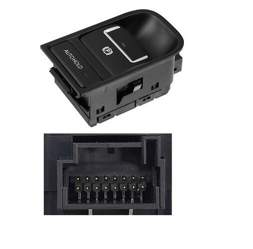 Bouton frein main de - de,