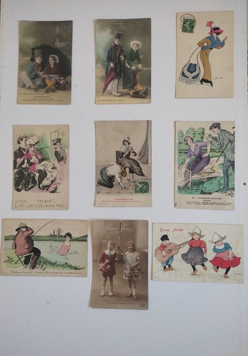 Lot cartes postales - lot,