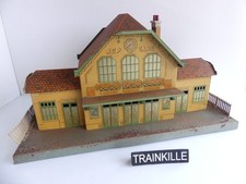 ECHELLE O MAQUETTE EN METAL GRANDE GARE JEP OXIDEE