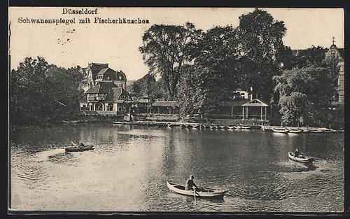 Carte postale düsseldorf - postale,