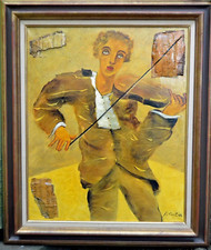 Tableau Violoniste,  oeuvre de
