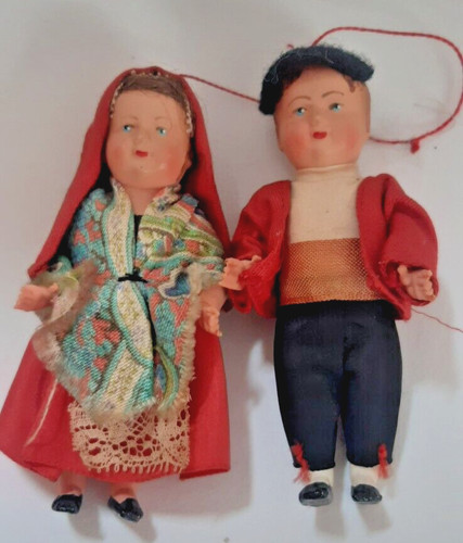 Poupées anciennes couple - poupÉes,
