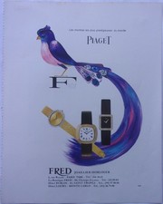 PUBLICITE   MONTRES    PIAGET