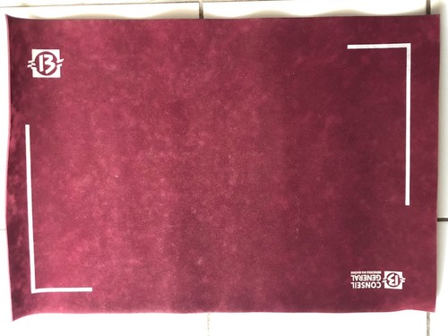 Tapis jeu cartes - de,