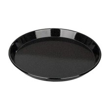 K70011232 enamel pie dish 32 cm black