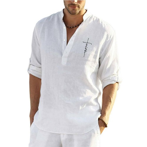 Hommes coton lin - hommes,