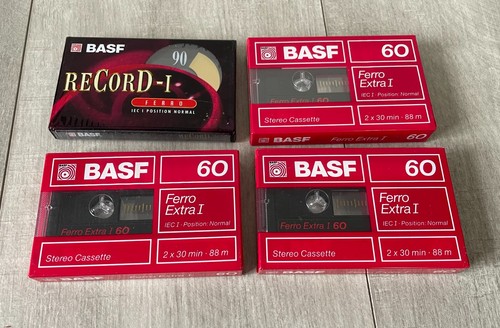 Basf cassettes vierges lot - vierges,