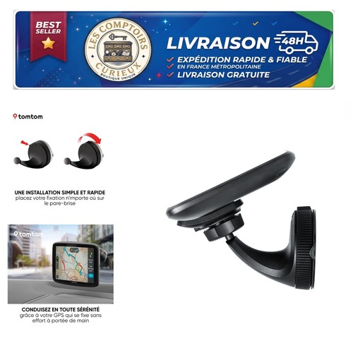 Support gps tomtom magnétique - tomtom,