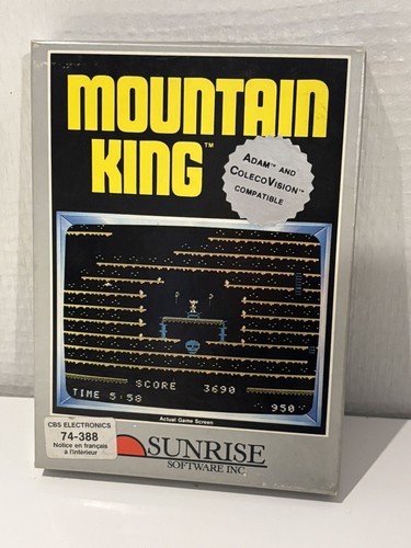 Cbs coleco mountain king - cbs,