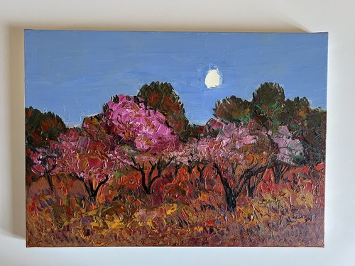 Huile sur toile - sur, rodan