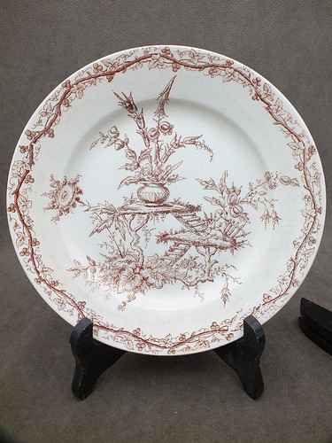 Luneville rare assiette - luneville-rare,