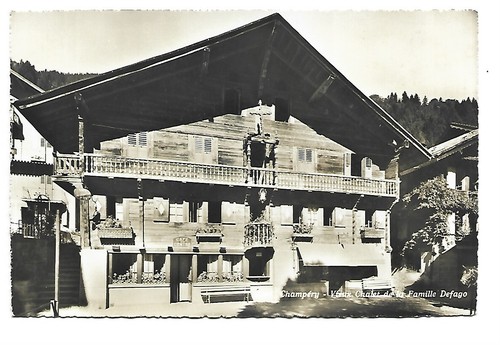 Suisse champery vieux - vieux, chalet