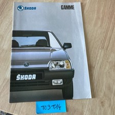 Skoda Favorit berlne break pick-up prospectus catalogue automobile collection