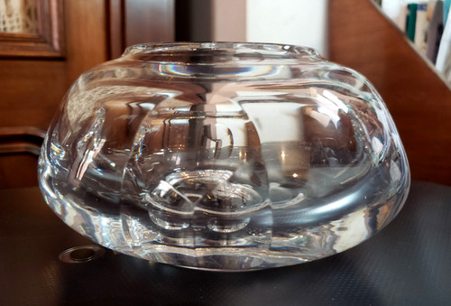 Vase boule cristal - vase, louis