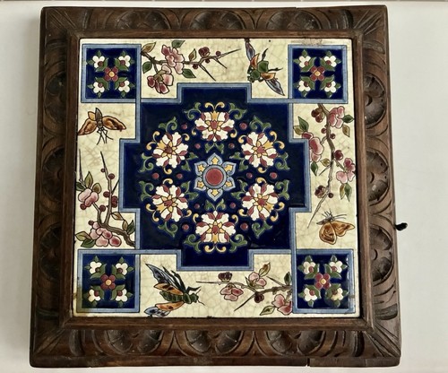 Dessous plat musical fleurs - de,