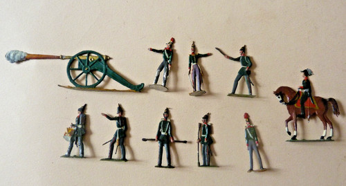 Plats étain zinnfiguren - -,