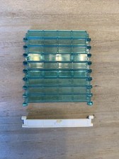 LEGO 4218 9 X roll-up door slats without handle, 1 x with