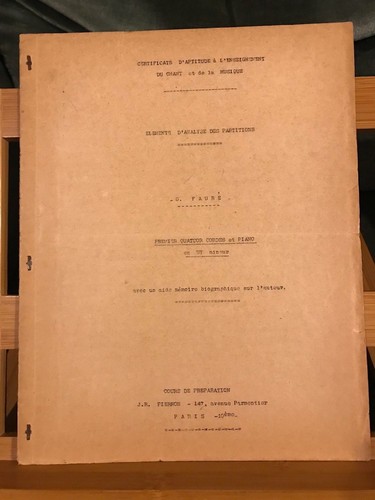 Fauré quatuor avec - fauré,