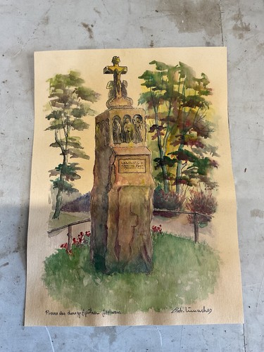 Aquarelle par robert limacher - aquarelle,