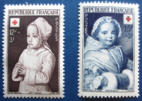 Paire timbres france - timbres,