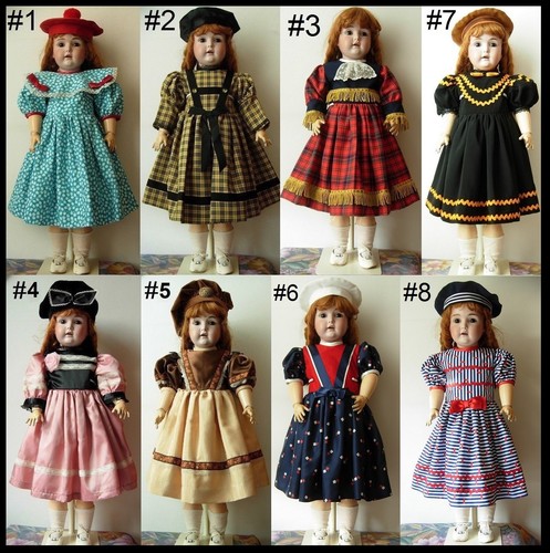 Robe poupée ancienne - robe,