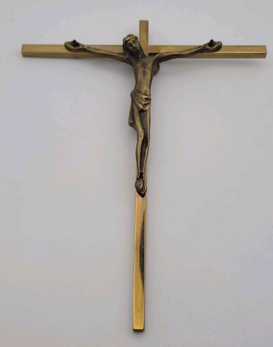 Ancien crucifix bronze - ancien,