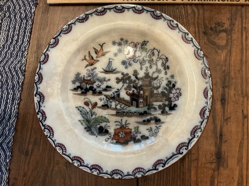 Antique chinoiserie willow - antique,