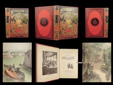 1895 Jules Verne The Floating Island French Lit Adventure L’Ile a Helice Hetzel